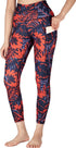 Women High Waisted Stretchy Leggings with Pockets Buttery Soft Workout Yoga Pants